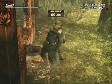 Metal Gear Solid 3 - Snake Eater screen shot game playing